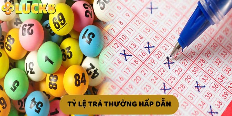 Tỷ lệ trả thưởng hấp dẫn